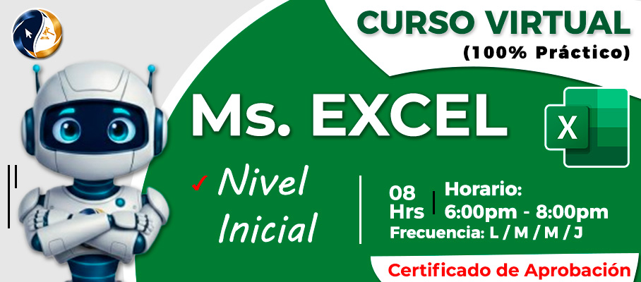 Promoción Excel 1: Productividad Digital (Nivel Inicial)